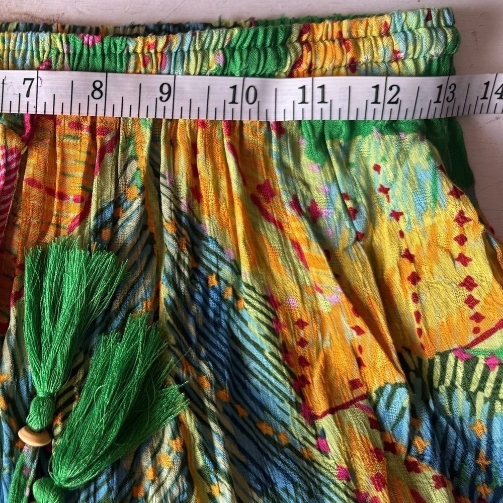 Cynthia Rowley Green Tropical Tiered
Maxi Skirt Women's XS Coastal
Resortwear - Picture 11 of 14
